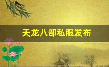 天龙八部3公益服发布网：天龙八部私服发布(天龙八部手游新区开服时间表) (2)